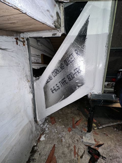 R-6.5 duct board plenum — Owens Corning duct board rebuild for a tight, efficient plenum (Wonder Air & Heat, Brevard County FL)